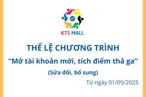 THỂ LỆ CHƯƠNG TRÌNH (SỬA ĐÔI, BỔ SUNG)