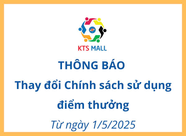 THÔNG BÁO THAY ĐỔI CHÍNH SÁCH SỬ DỤNG ĐIỂM THƯỞNG
