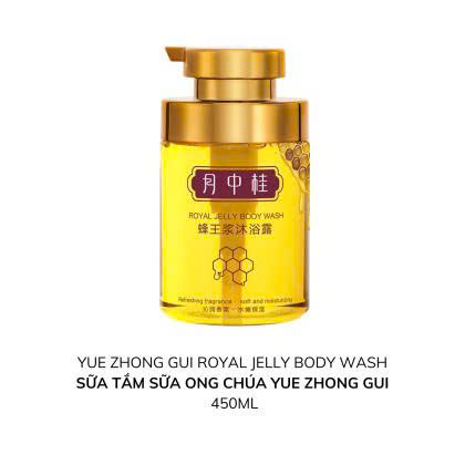 [HSD: 11/2026, free ship] SỮA TẮM SỮA ONG CHÚA YUE ZHONG GUI