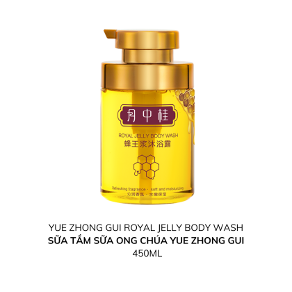 SỮA TẮM SỮA ONG CHÚA YUE ZHONG GUI 