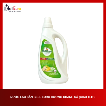 Nước Lau Sàn Bell Euro hương chanh sả (Chai 1lit)