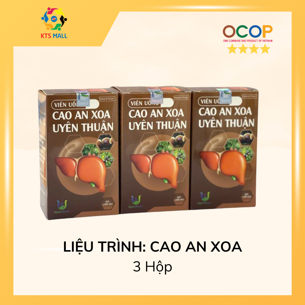 Liệu trình: Cao An Xoa (OCOP 4 Sao)