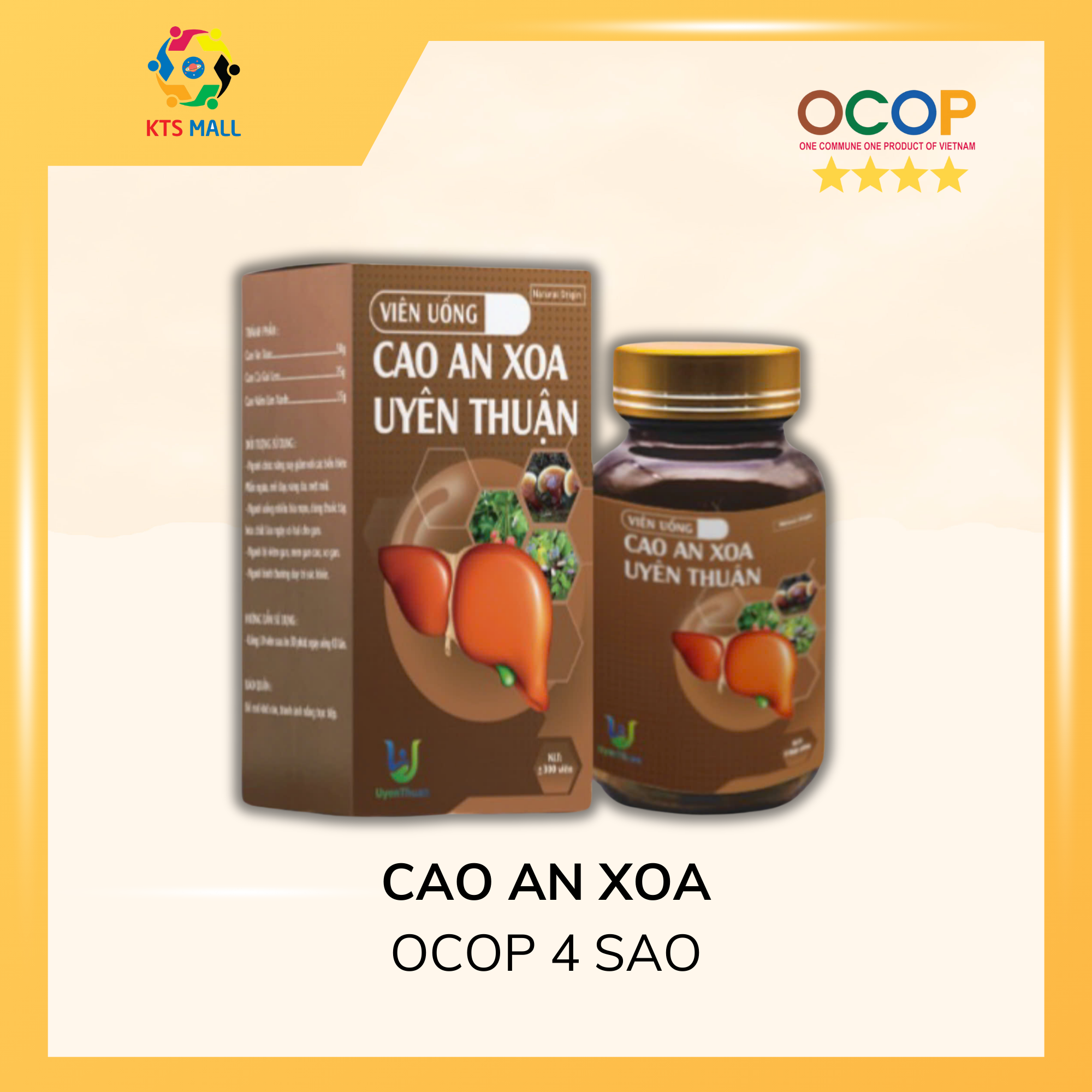 Cao an xoa (OCOP 4 sao)