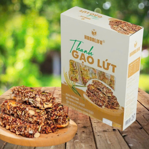 Bánh dinh dưỡng mix rong biển (Bánh gạo lứt ) 200g