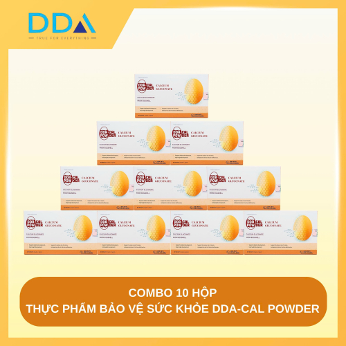[COMBO 10 HỘP ] Thực Phẩm Bảo Vệ Sức Khỏe DDA-CAL POWDER