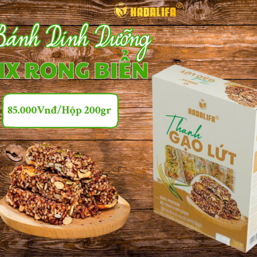 Bánh dinh dưỡng mix rong biển 225g