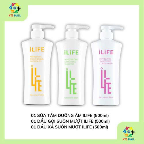 BỘ SẢN PHẨM SỮA TẮM DƯỠNG ẨM, DẦU GỘI SUÔN MƯỢT, DẦU XẢ SUÔN MƯỢT